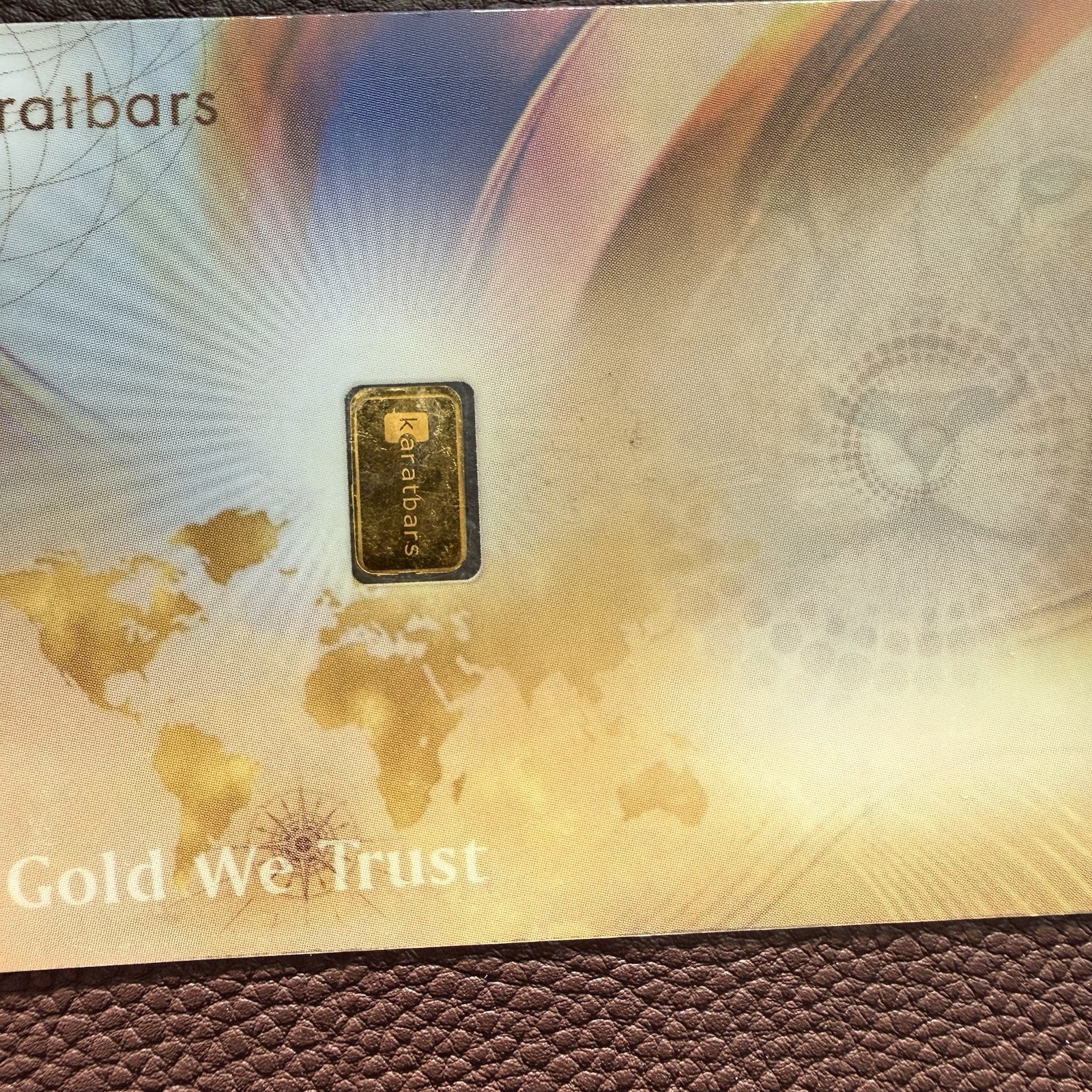 Karat Pay 0.1 G Cash Gold Bar Invest / Barter In Assay