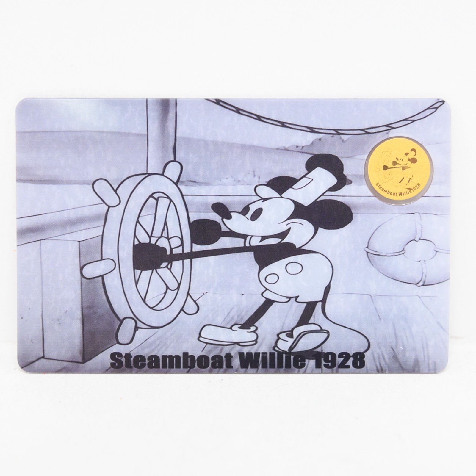2026 Steamboat Willie 1928 Mickey Mouse 1/2000-oz .9999 Gold in Card Cert #1062