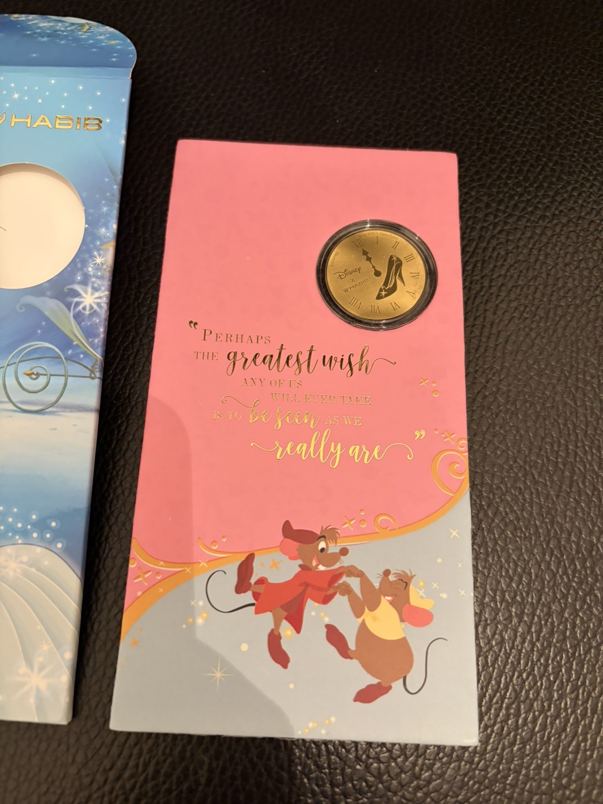 Disney Princess Cinderella design A Pure gold 999.9