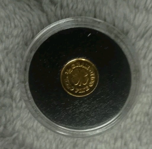 MONARCH PRECIOUS METALS 1/2 GRAM .9999 GOLD ROUND .5g GOLD BULLION SMALL ROUND