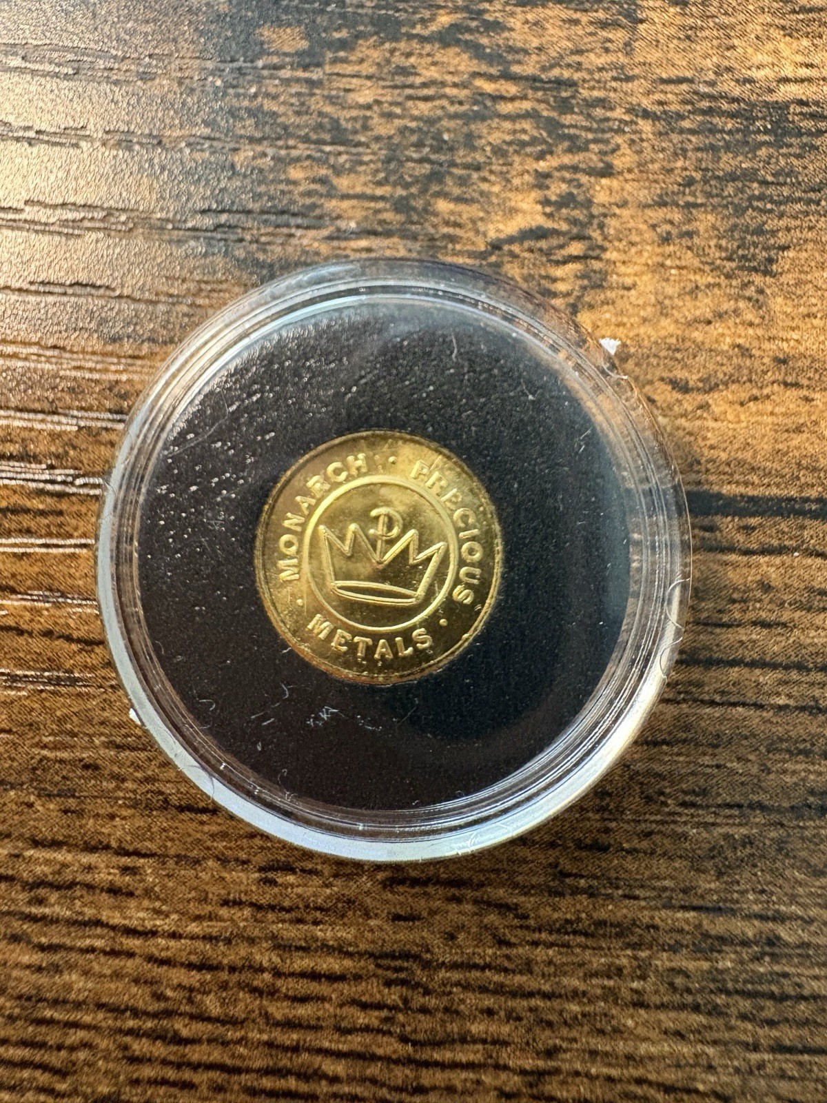 1 Gram of Gold From Monarch Precious METALS.9999 Fine Pure Gold Bullion