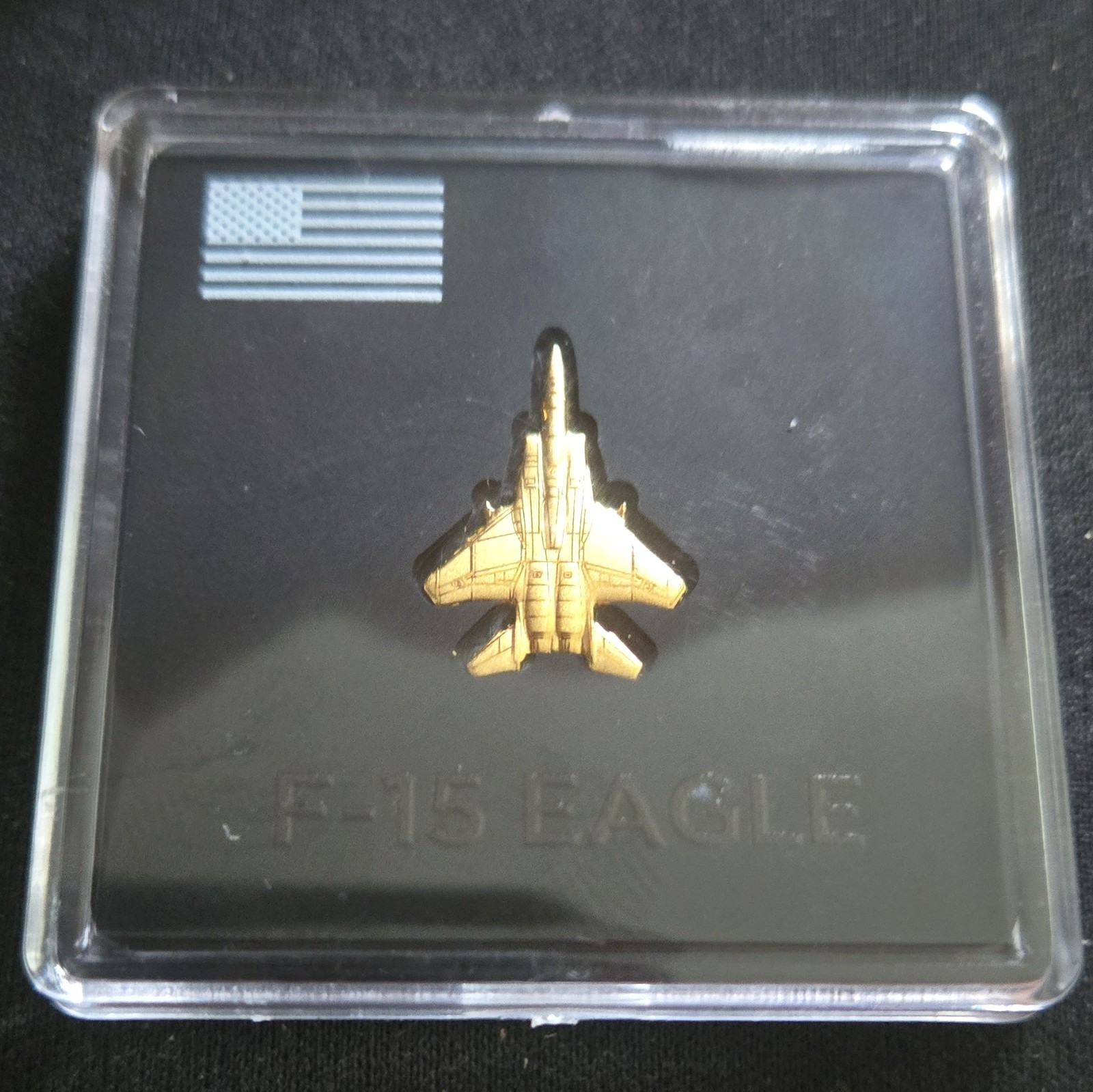Toromint Quantum Strike F-15 Eagle Gold Round 1/20 g .999 Fine Gold