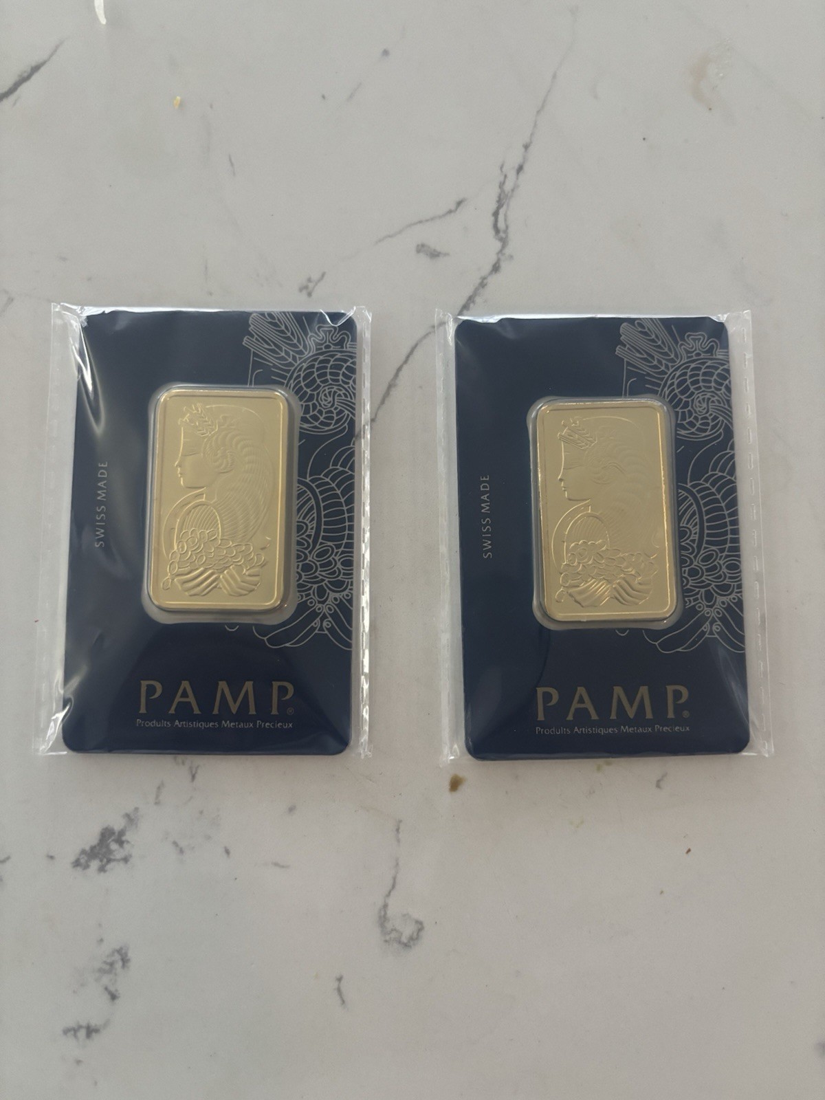 PAMP Suisse Fine Gold Bullion Bar Sealed Packaging Gold Bar Switzerland