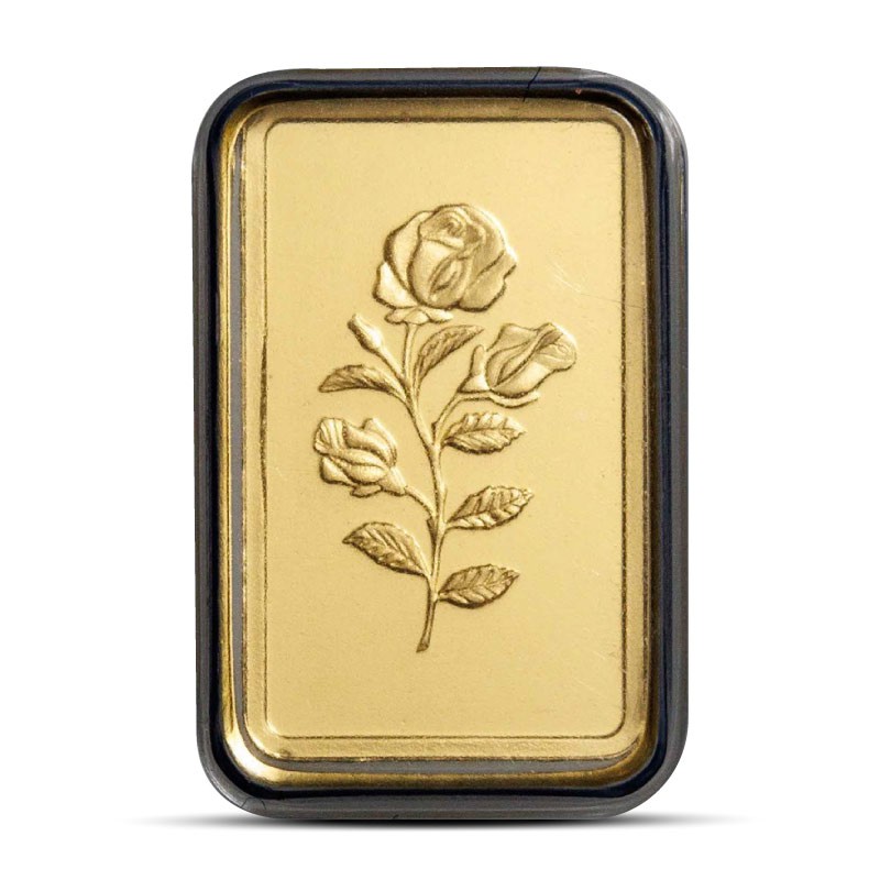 1 Gram PAMP Rosa Gold Bar