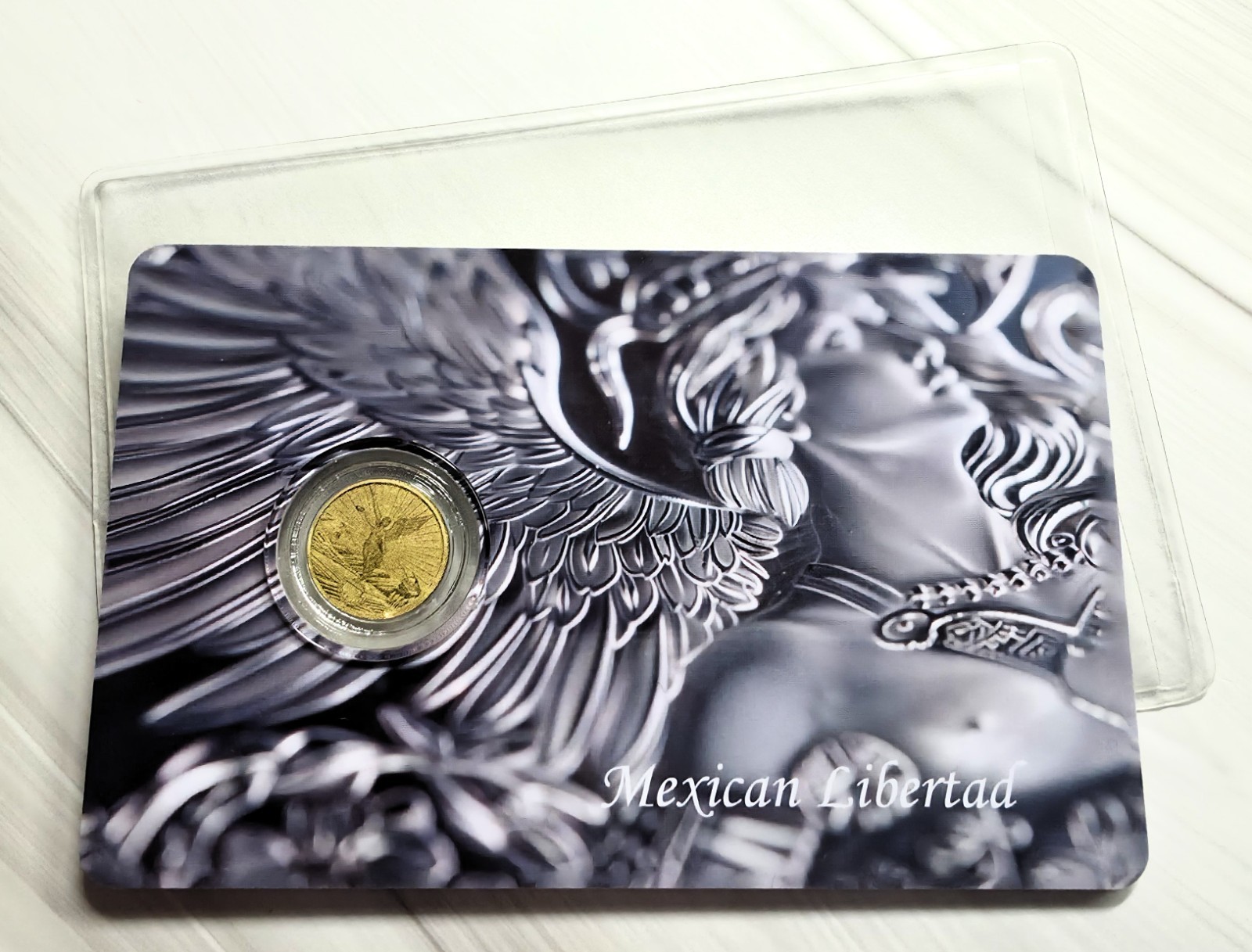 2026 Niue Mexican Libertad 1/1000 oz Gold Coincard – Ultra Rare Fractional Gold