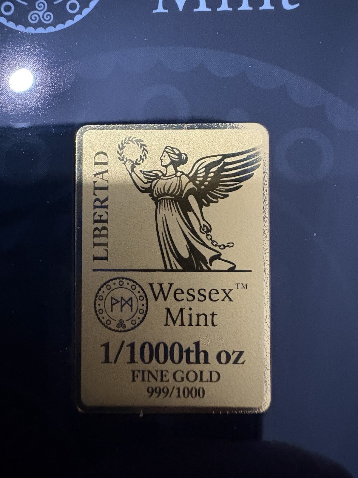 Wessex Mint 1-1000 Gold Libertad 999.9 Fine Gold