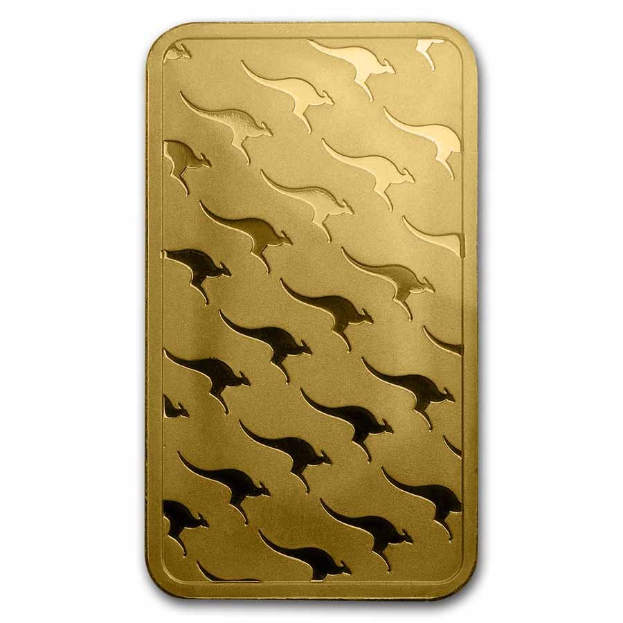 1 oz Gold Bar – Perth Mint .9999 Fine Gold (In Assay)