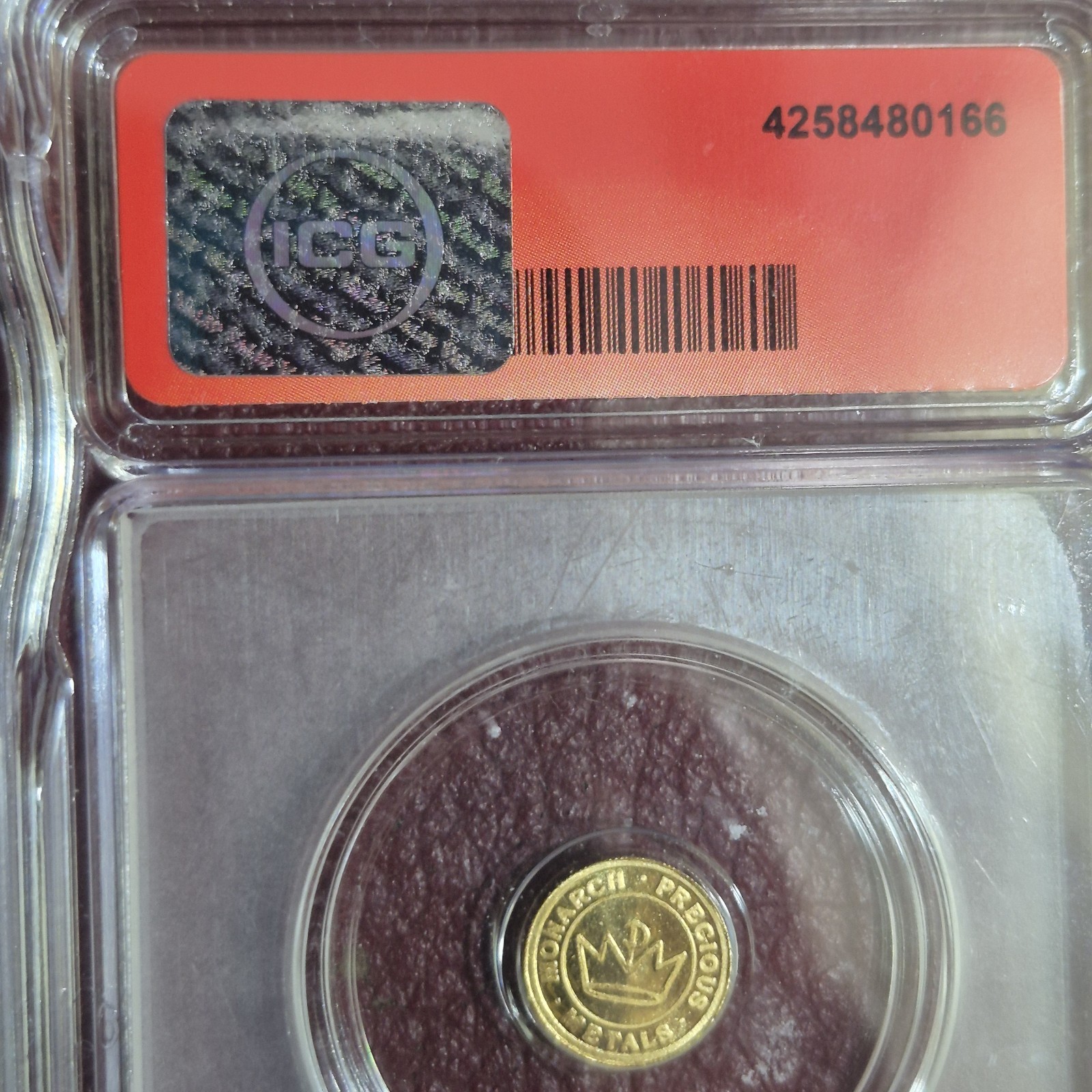 .5 gram Gold Clover .9999 round