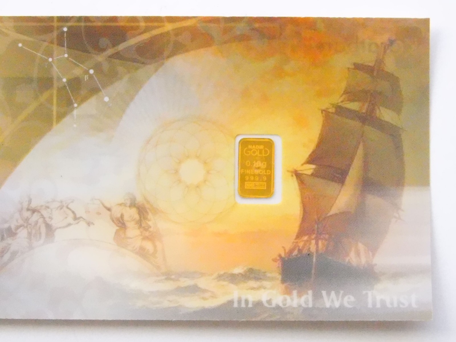 KARATBARS Gold 0.1 Gram 999.9 Fine Gold 24K Cash KaratPay Nadir Bullion 1/10 g