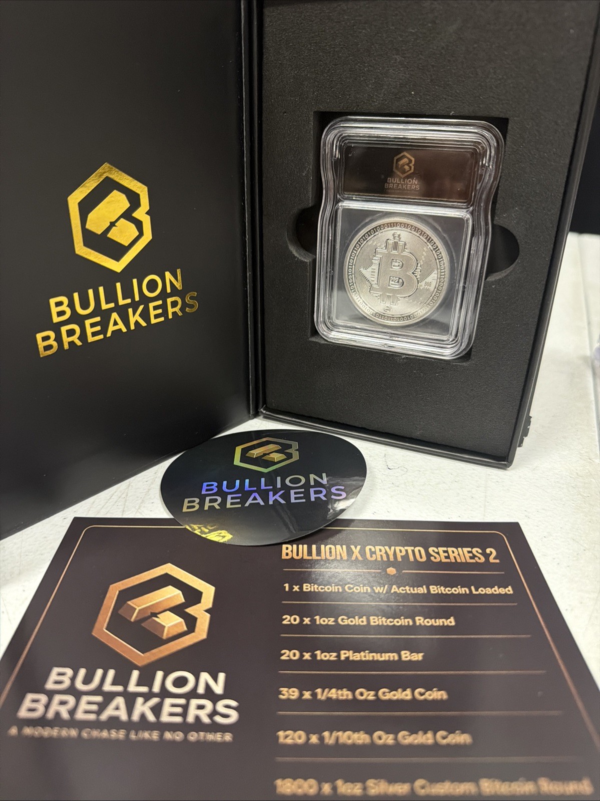 2026 Bullion Breakers – Series 2 Bullion X – 1oz Silver ICG MS69 PL Bitcoin