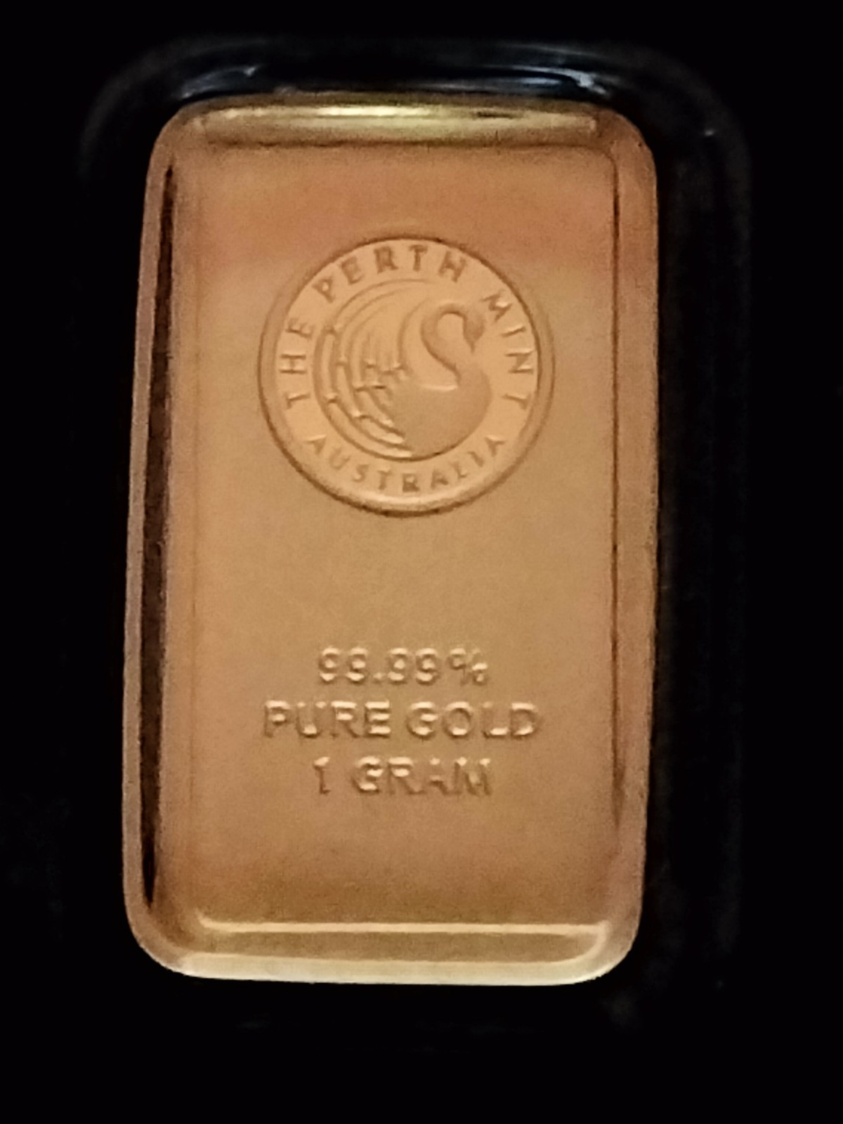 1 gram Gold Bar – Perth Mint – 99.99 Fine in Assay