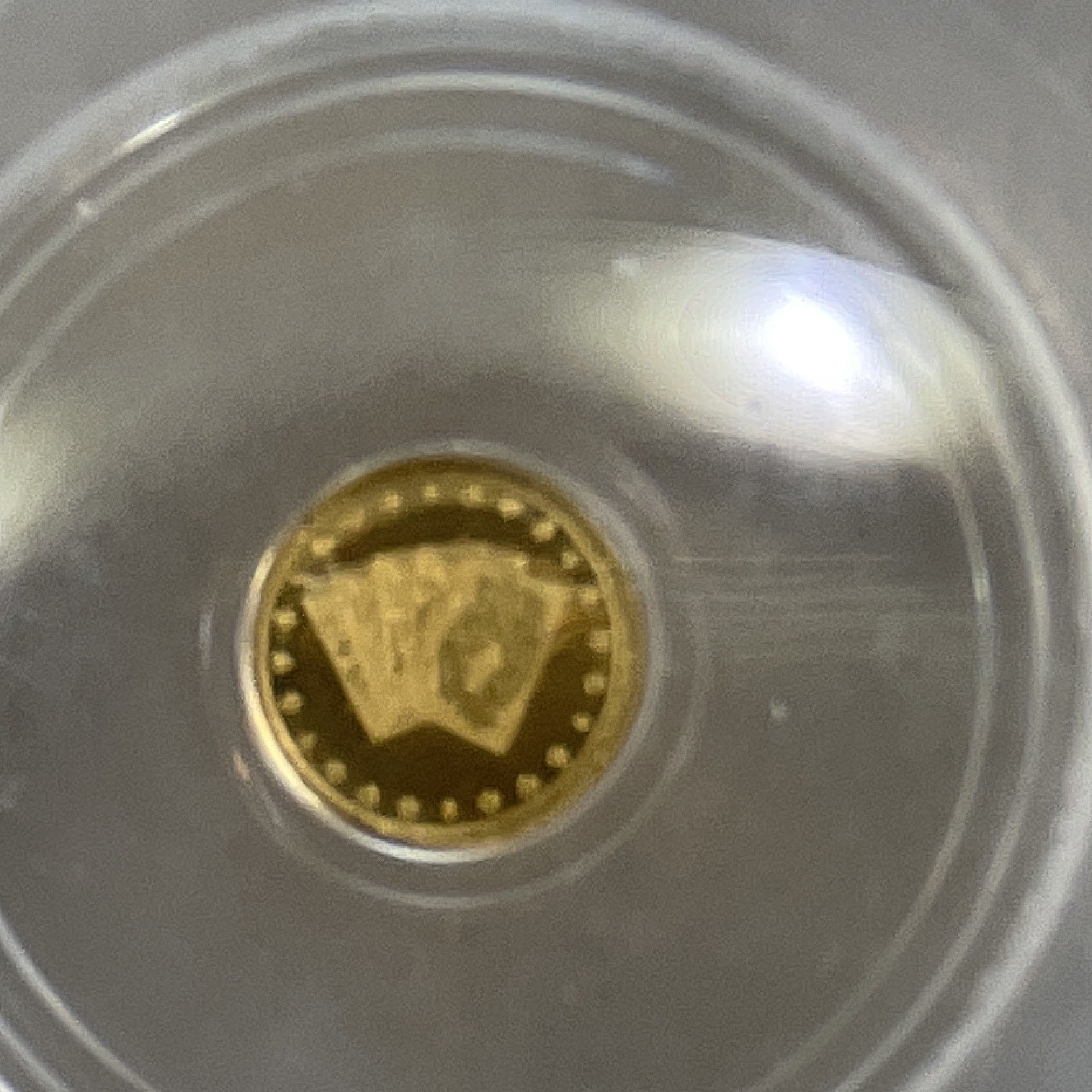 ICG MS70 Royal Flush Gold 1/200 oz Gold Round ND Slabbed