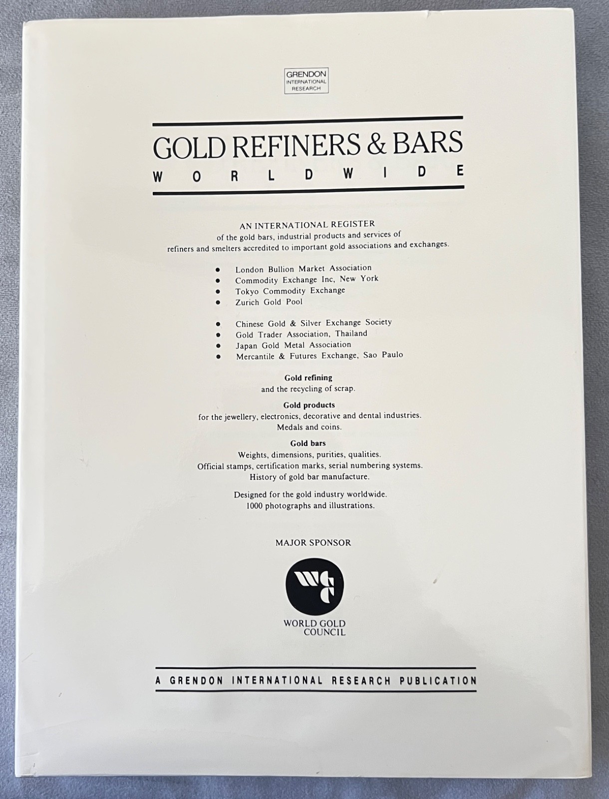 Gold Refiners & Bars Worldwide