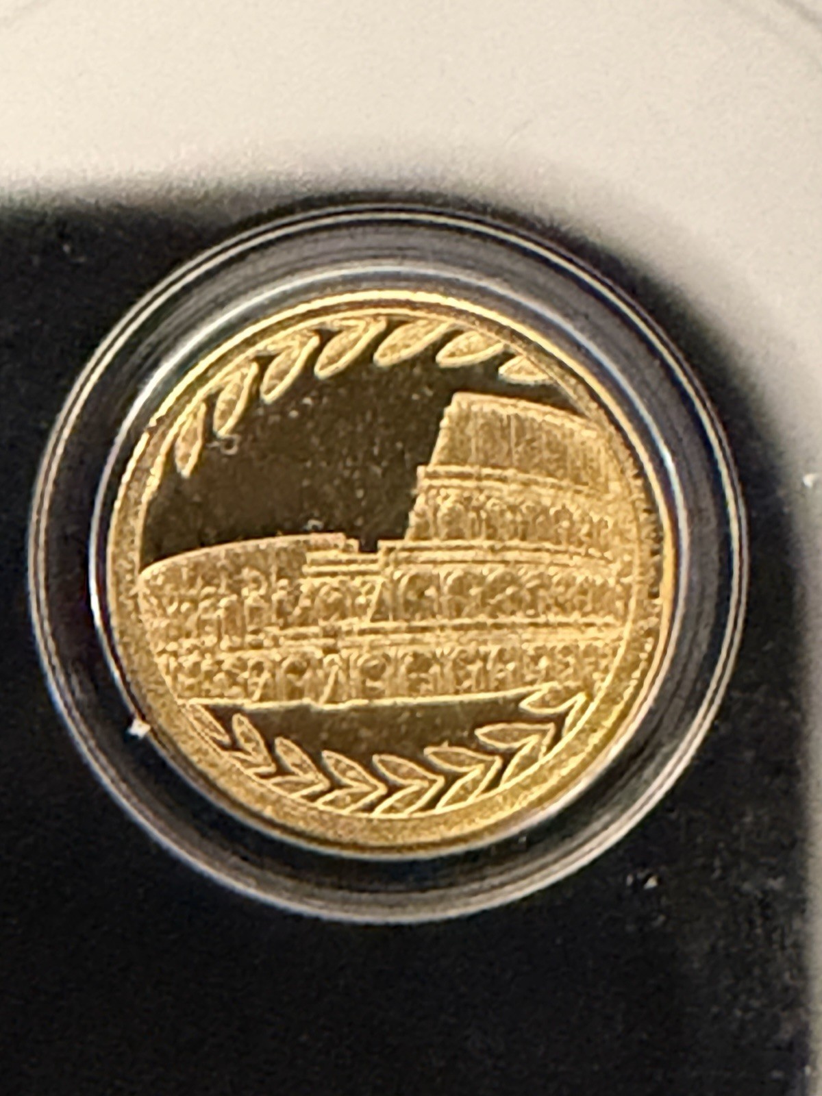 1/200 oz .9999 Gold Colosseum Round PCGS MS69 Limited Edition 5000 Fractional