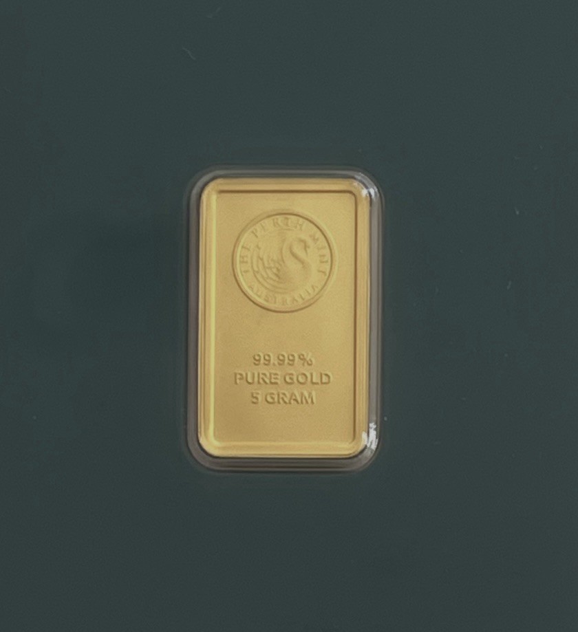 The Perth Mint 5 Gram Pure Gold 99.99% ;buying Your Future!