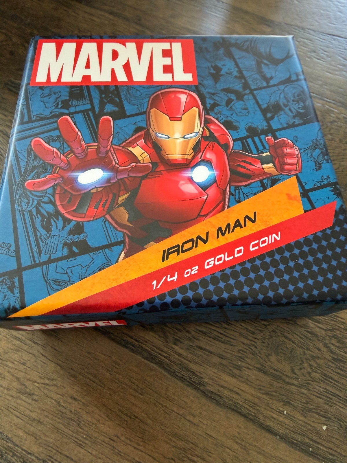 Marvel Iron Man 1/4oz Gold Coin Limited Edition