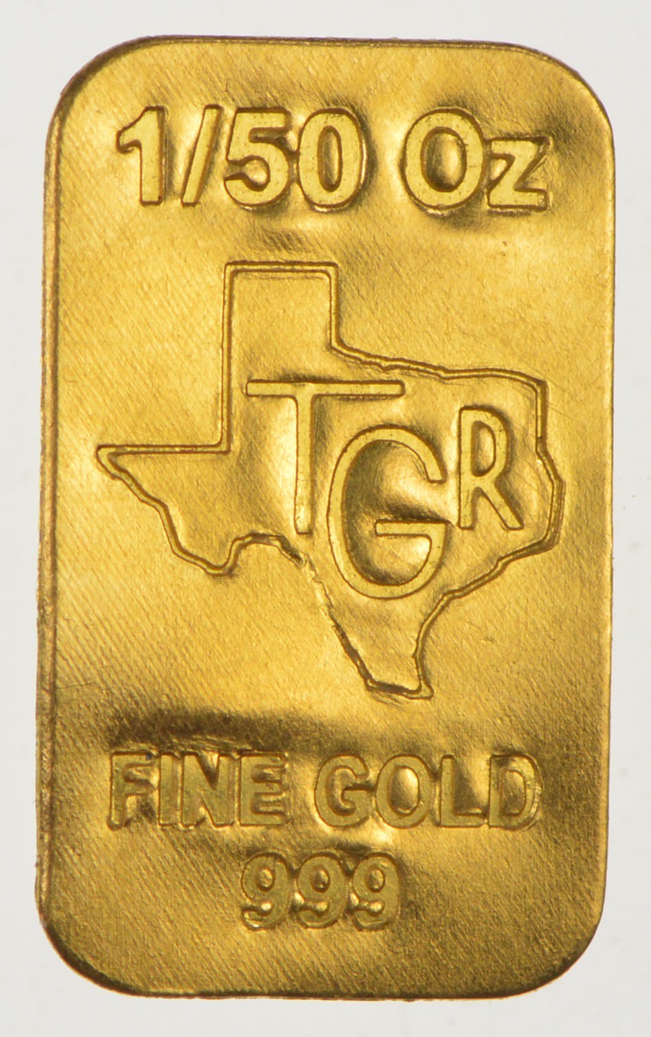 GOLD TGR BAR 1 /5Oth OZ 24K PURE SOLID PREMIUM BULLION 999.9 FINE INGOT