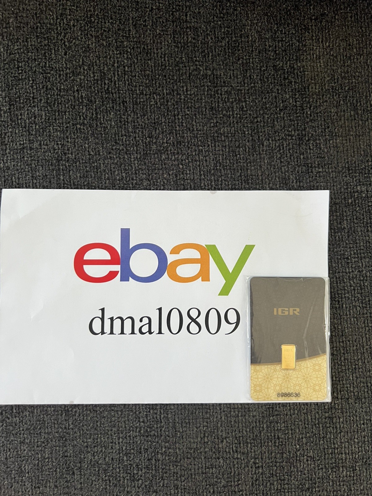 .5 (1/2) Gram IGR Gold Bar – Istanbul Gold Refinery – 999.9 Fine in Sealed Assay