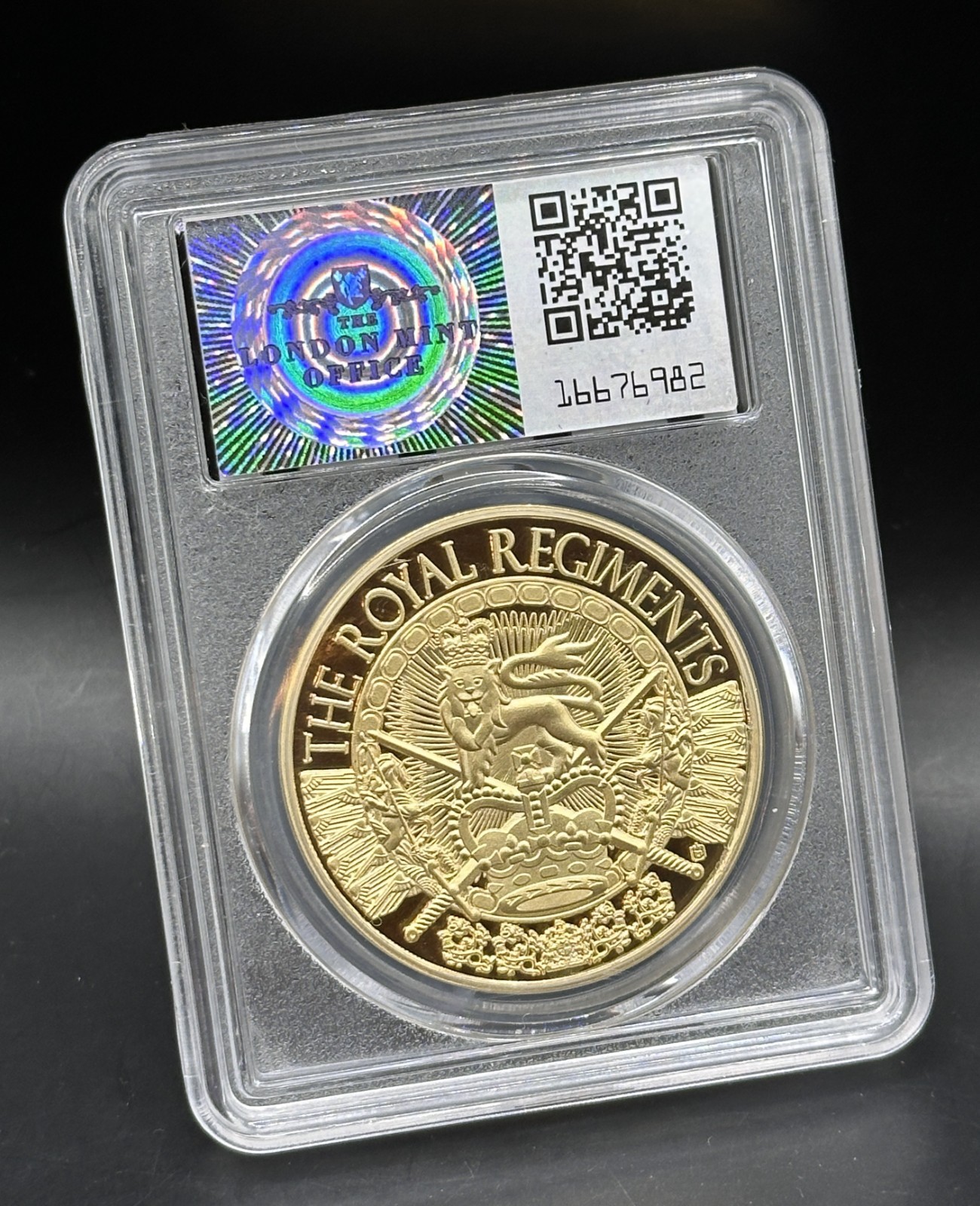 The Royal Regiments S2 The Gurkhas Commemorative Coin in Airtight display case