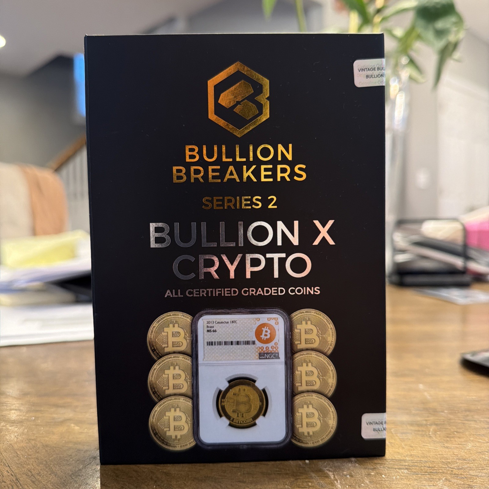 2026 Bullion Breakers – Series 2 Bullion X – 1oz Silver ICG MS69 PL Bitcoin