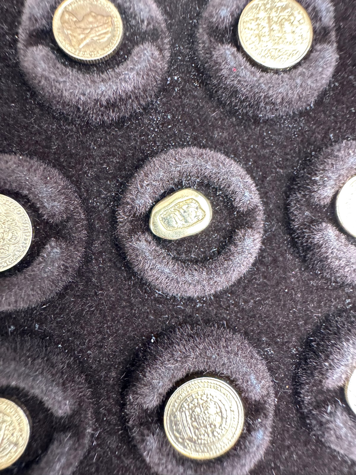 49 RARE Franklin Mint 14K Gold World Mini Coins ~25 Grams w/ COA Paperwork 1981