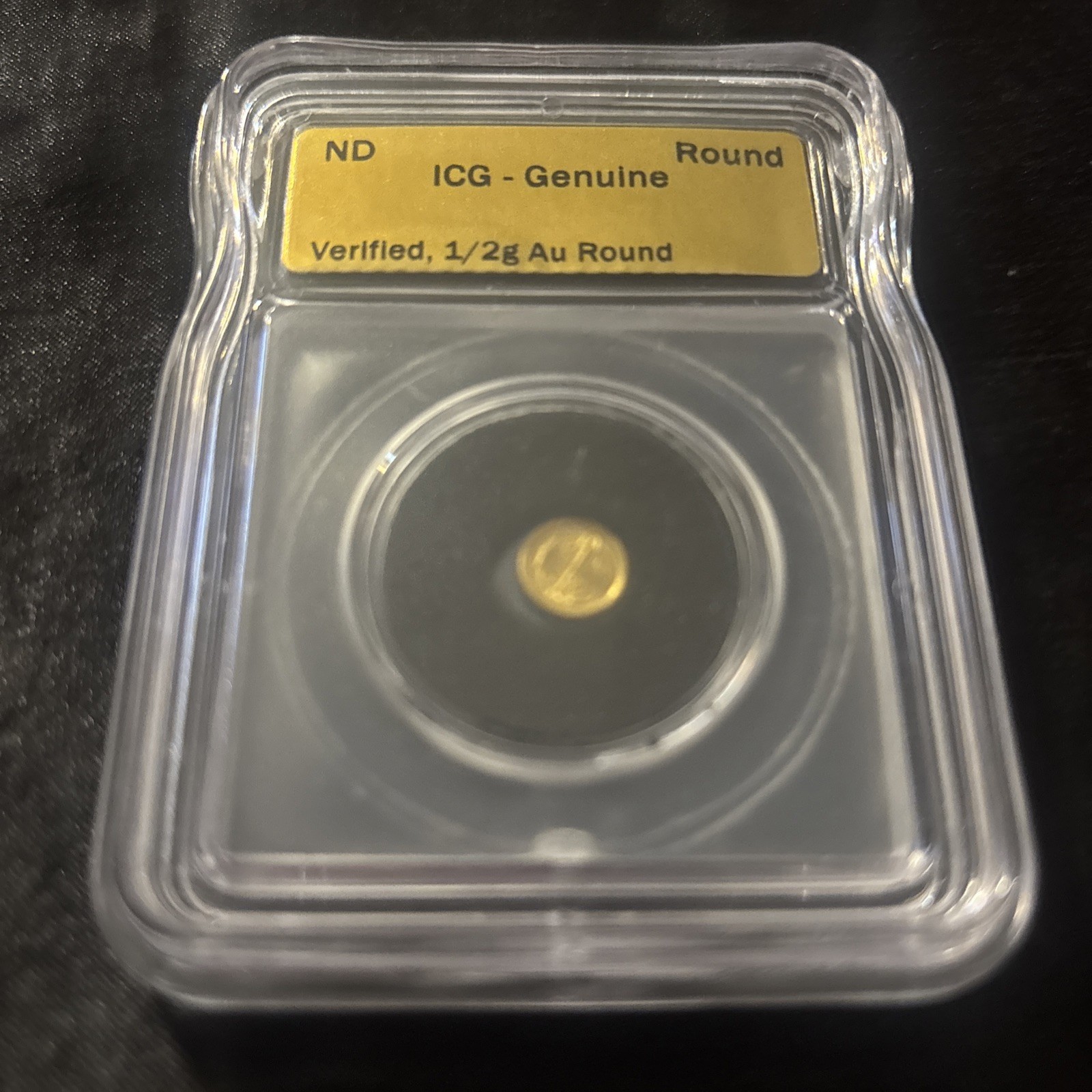 Gold rounds lot with slabs and vial with 1/4 goldback