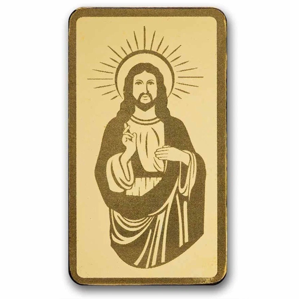 1 gram Au Bar – Blessings of Jesus Christ (Dove & Cross TEP) – MTB