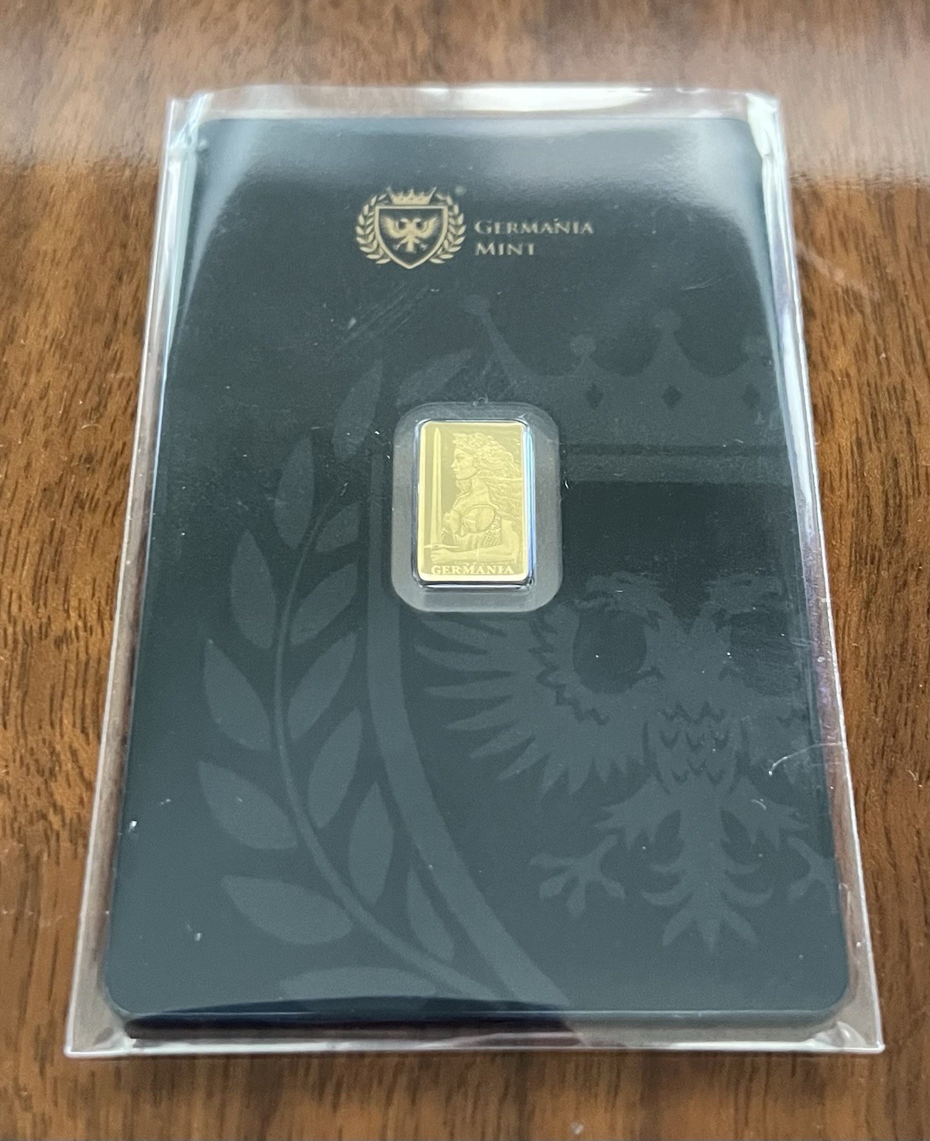 1/200 Of An Ounce Germania Mint Fine Gold Bar 999.9 Certified