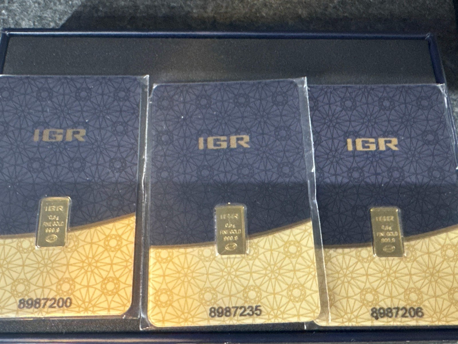 1/2 Gram Gold Bar – Istanbul Gold Refinery with Assay Certificate Card