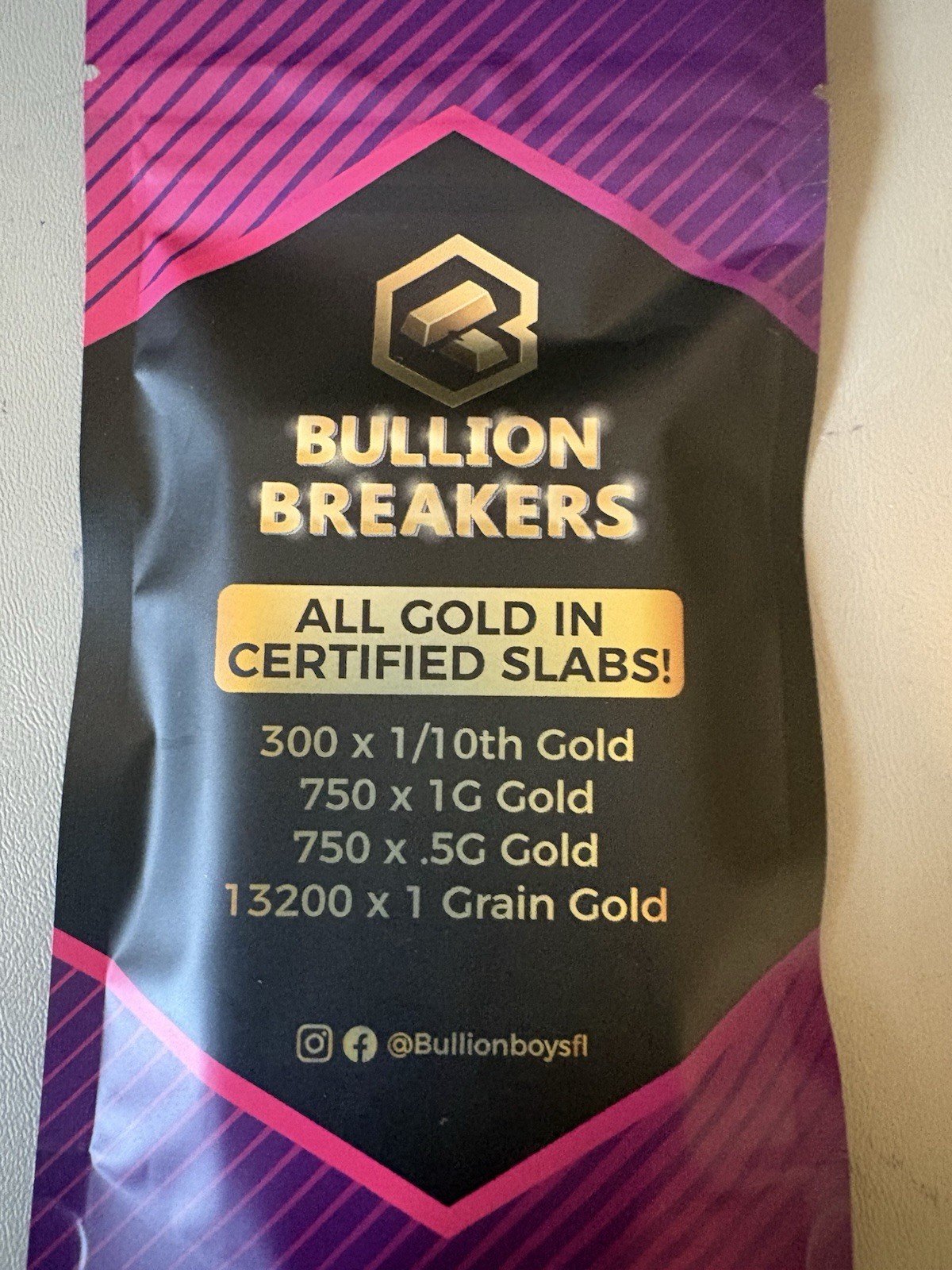 Bullion Breakers – All Gold Everything Sealed Guar. Graded Gold In Every Bag!!