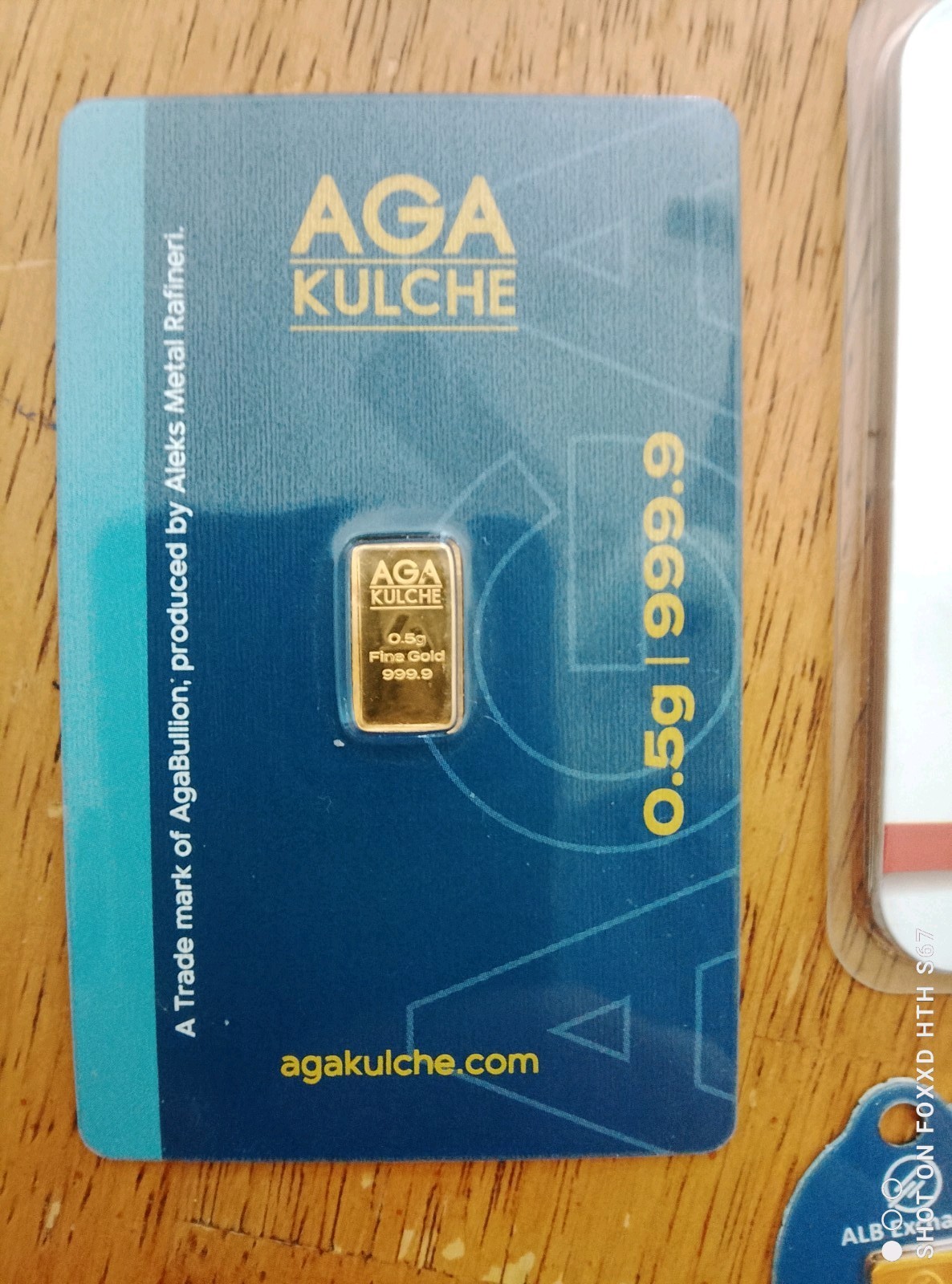 1/2 Gram Gold Bars Lot Of 3