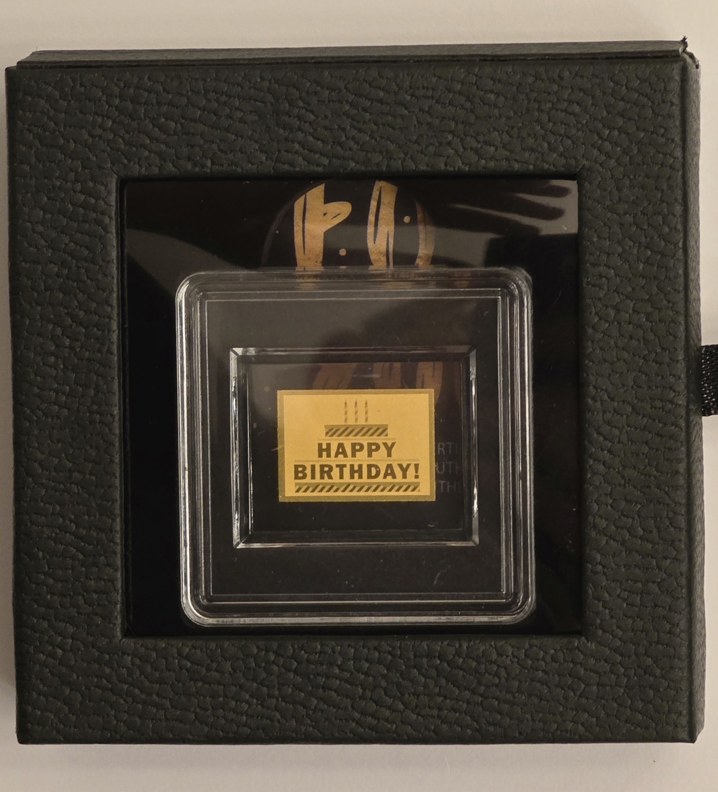2025 FINE GOLD 1/1000oz HAPPY BIRTHDAY FROM THE REPUBLIC OF CHAD