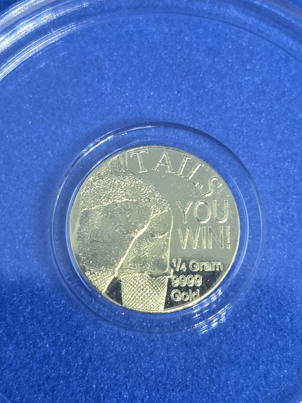 1/4 Gram Gold Round & 1/200th Oz Monarch Precious Metals Gold Round