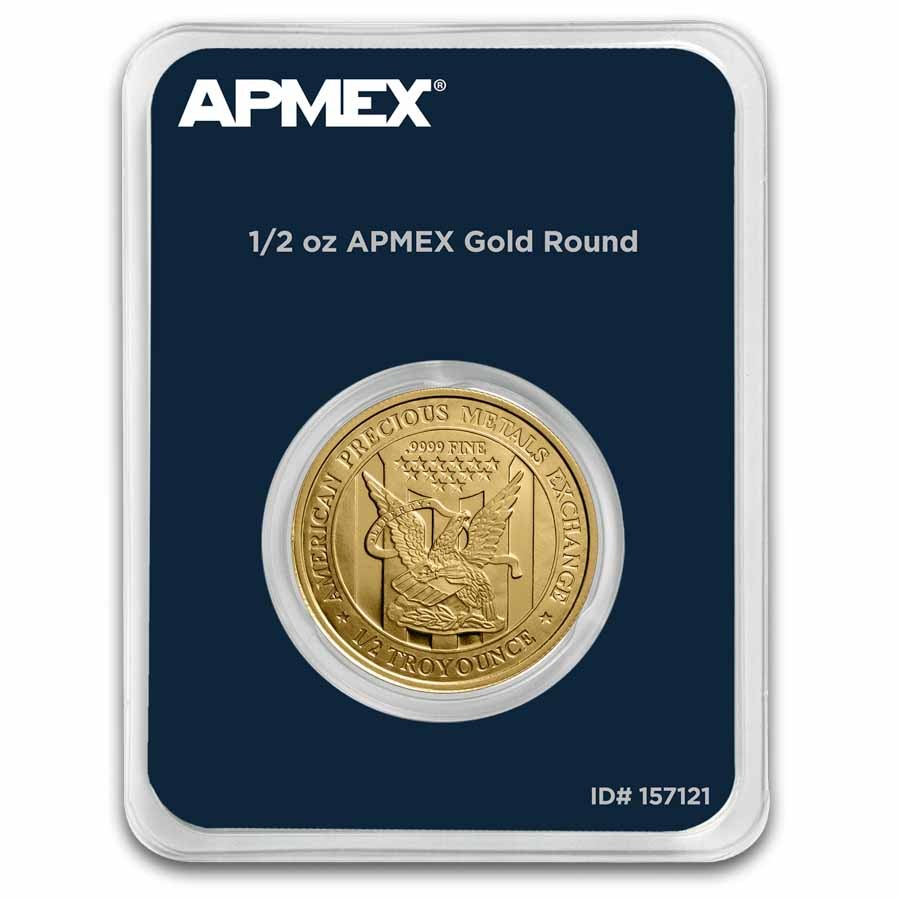 1/2 oz Gold Round – APMEX (In TEP Package)