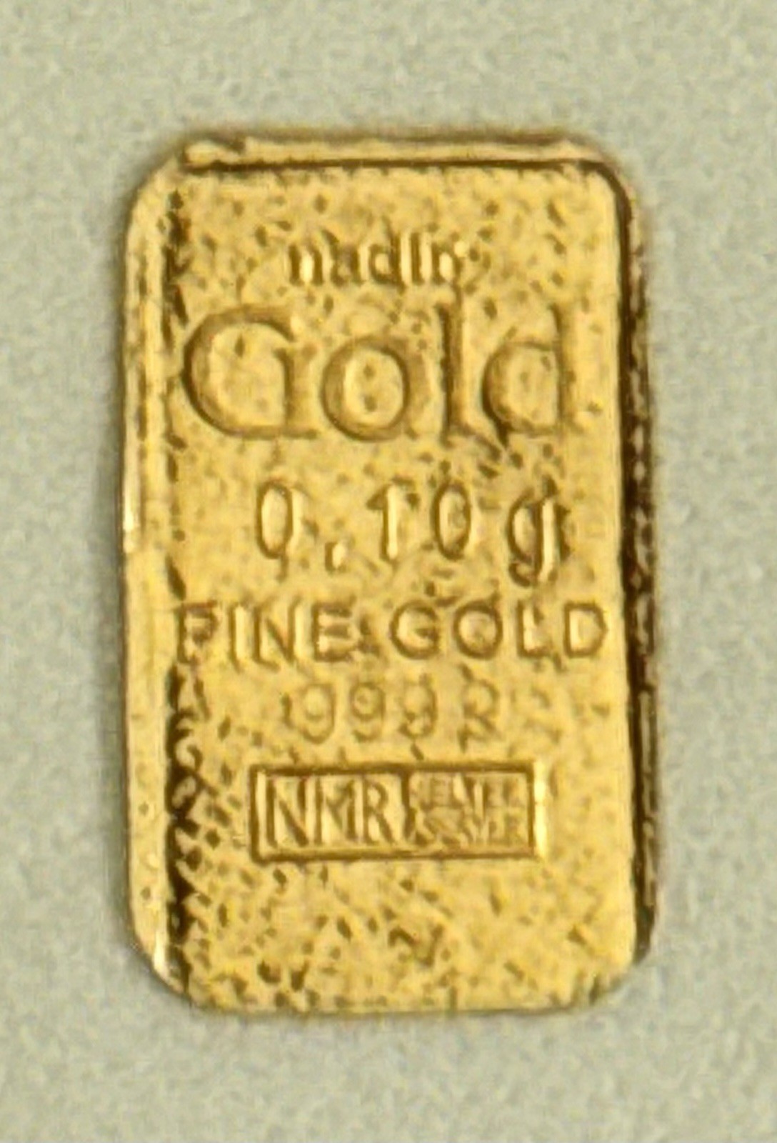 Karatbars World of Charity Gold Card 0.1g .9999 Fine Gold Bar