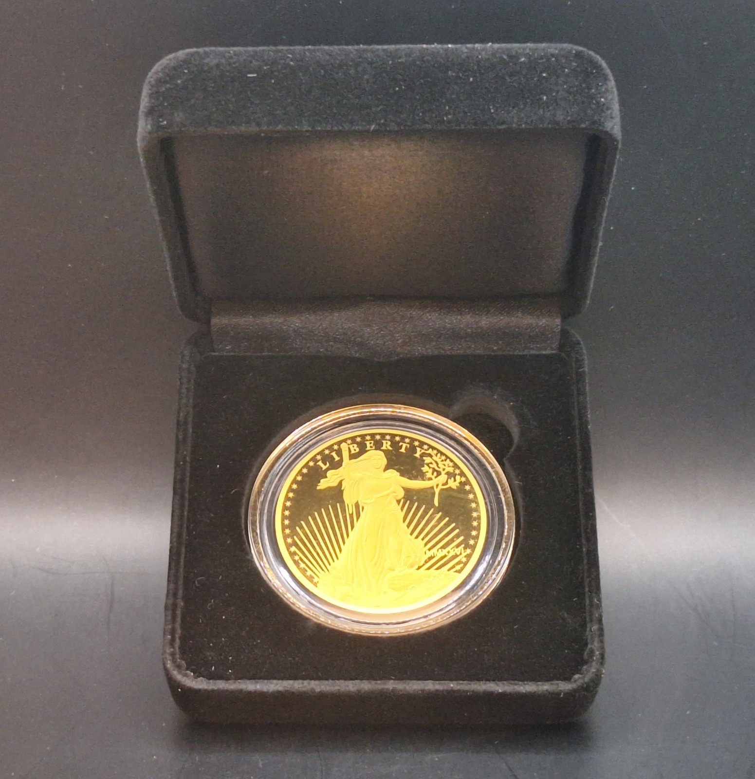 2026 Saint-Gaudens $5 Gold Coin 24K .9999 Fine Gold w/ Display Case