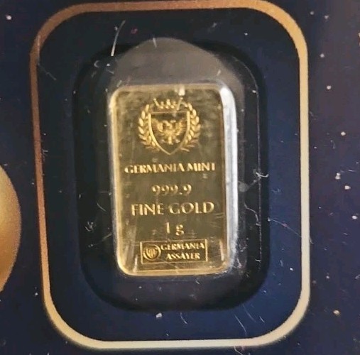 Happy Birthday – Germania Mint 1g Gold Bar