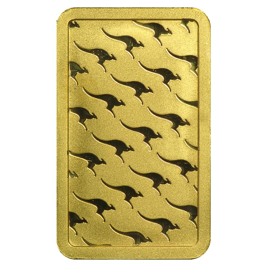 5 gram Gold The Perth Mint Bar – w/ Assay Card