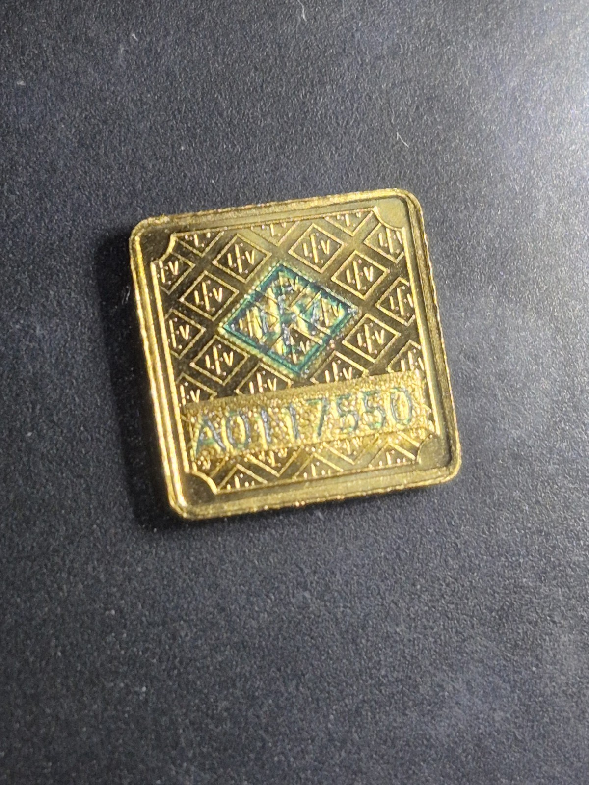 1 Gram Gold Geiger 24k – Premium – Raw Bullion