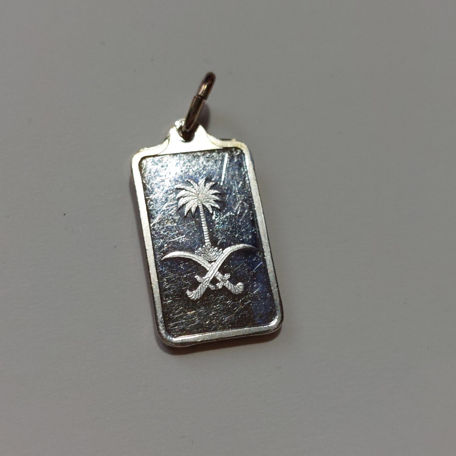 Suisse Essayer Fondeur 5g Fine Silver Bar .999 Fine Silver Pendant- Saudi Arabia