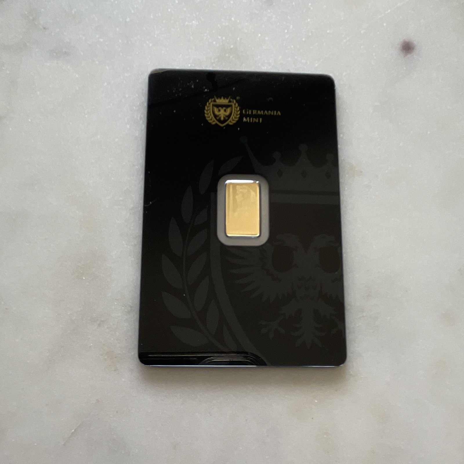Germania Mint 1/200 Gold Bar in Sealed Assay Card Certified