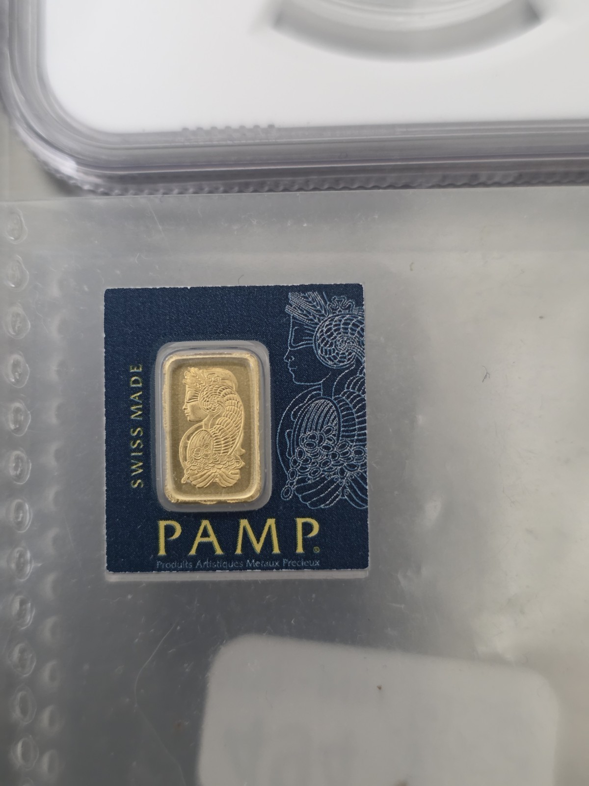 1 Gram Pamp Gold Bar, Gold Lot