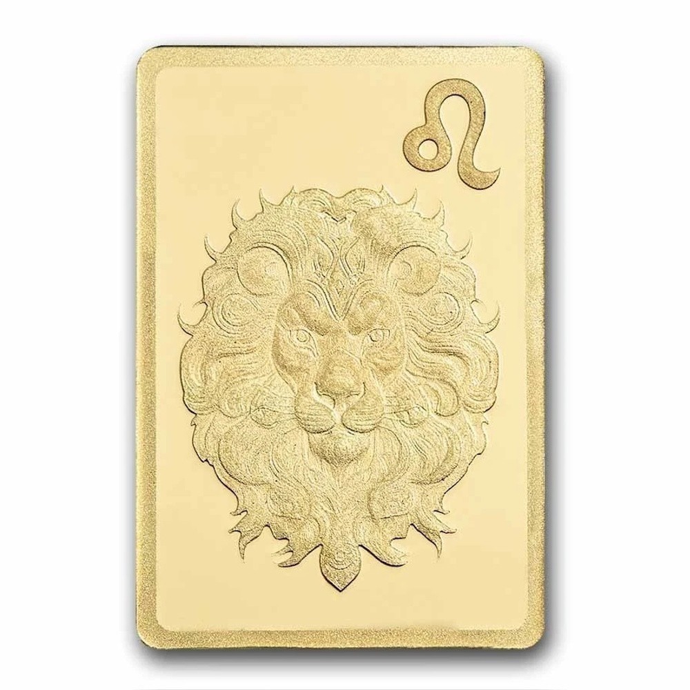 1/2 gram Gold Bar – PAMP Suisse Zodiacs – Leo