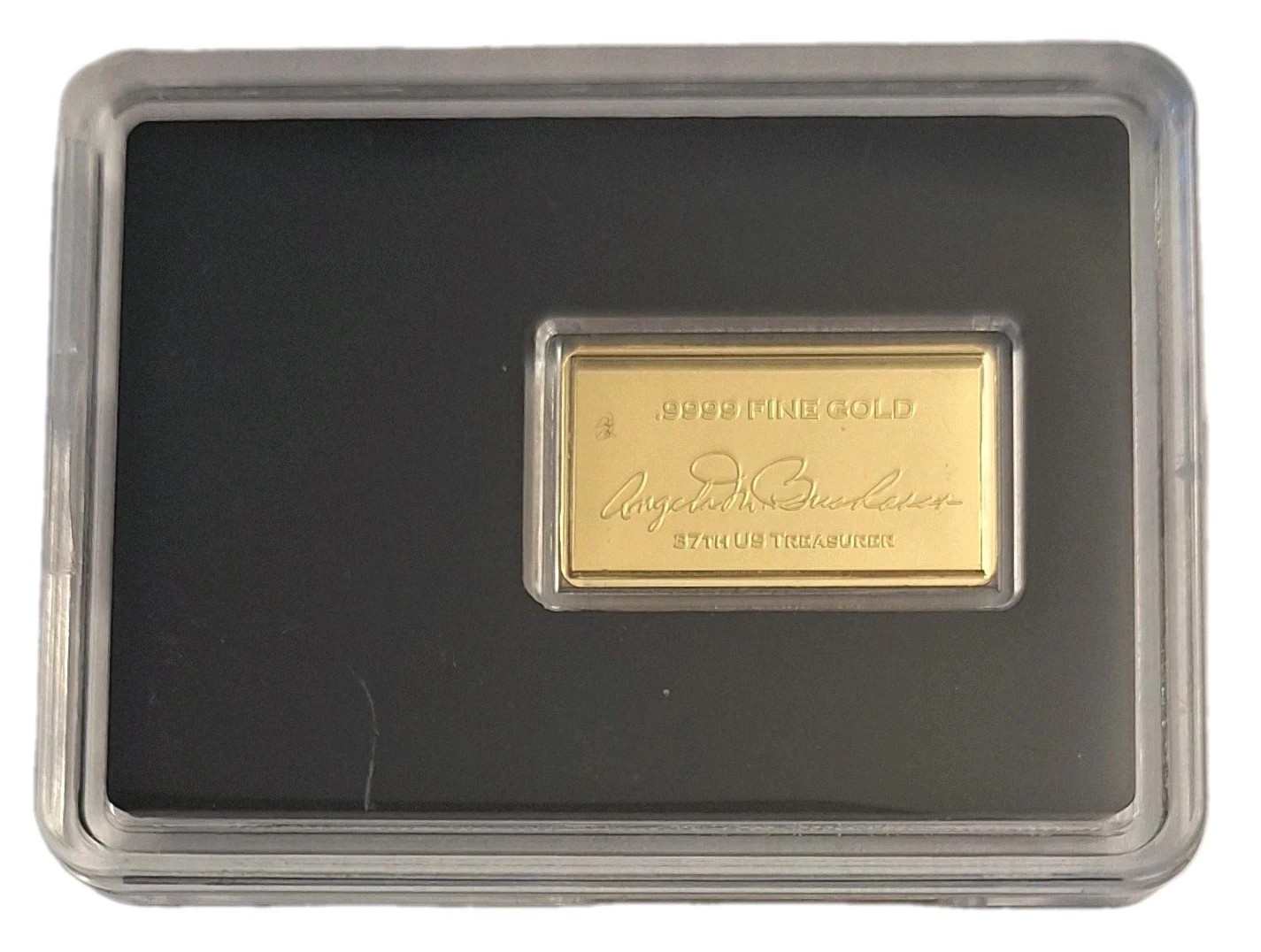 Double Eagle .9999 Pure Gold Bar Proof Collectible Bullion