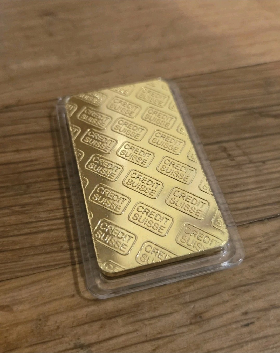 1oz BULLION BAR – 24k GOLD FlNlSH 500mills THICK .9999 FINE – NOT MAGNETIC 🪙