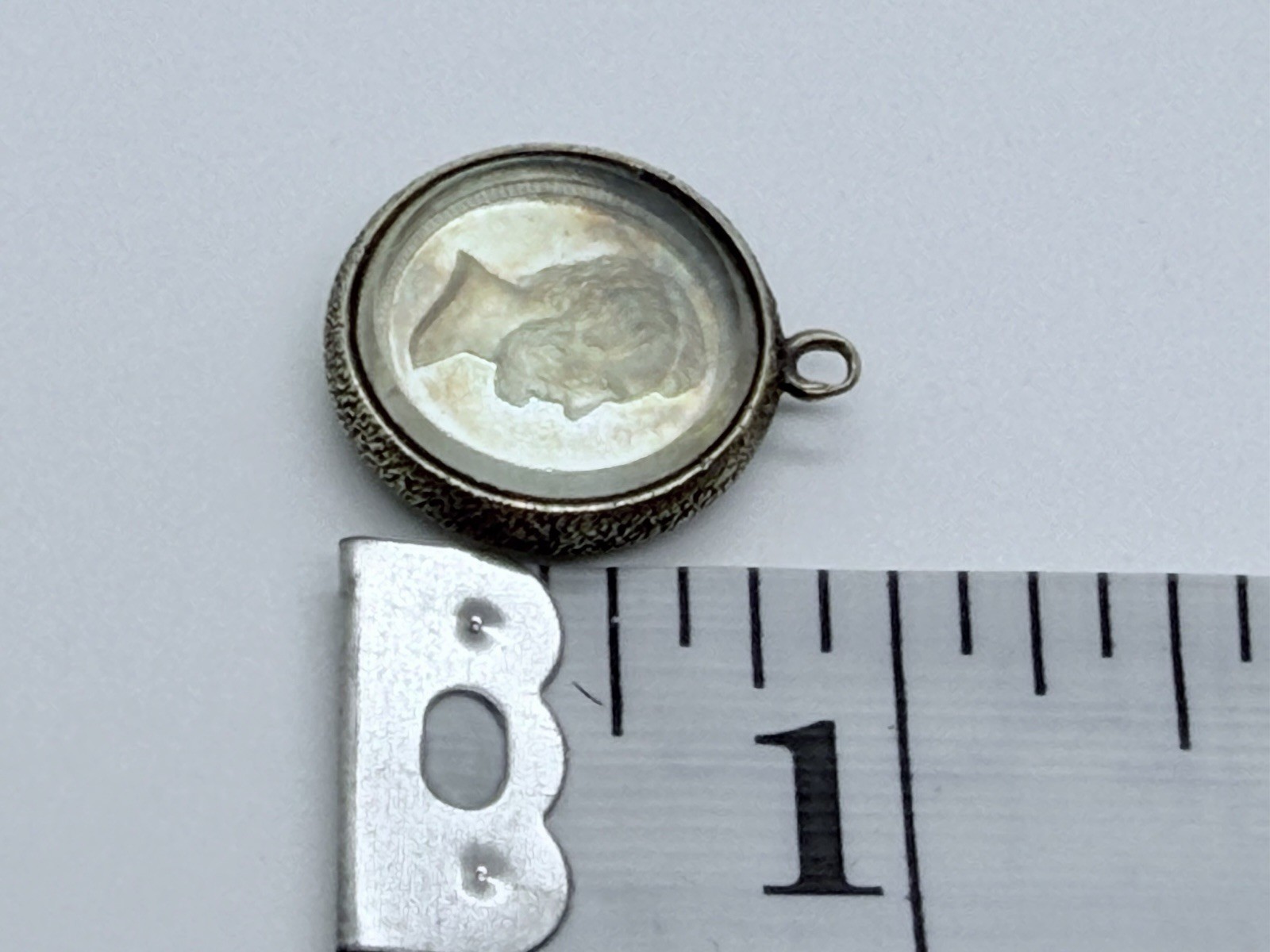 Rare and beautiful Circa 1865 Washington / Lincoln Medal / In 14k Gold Pendent