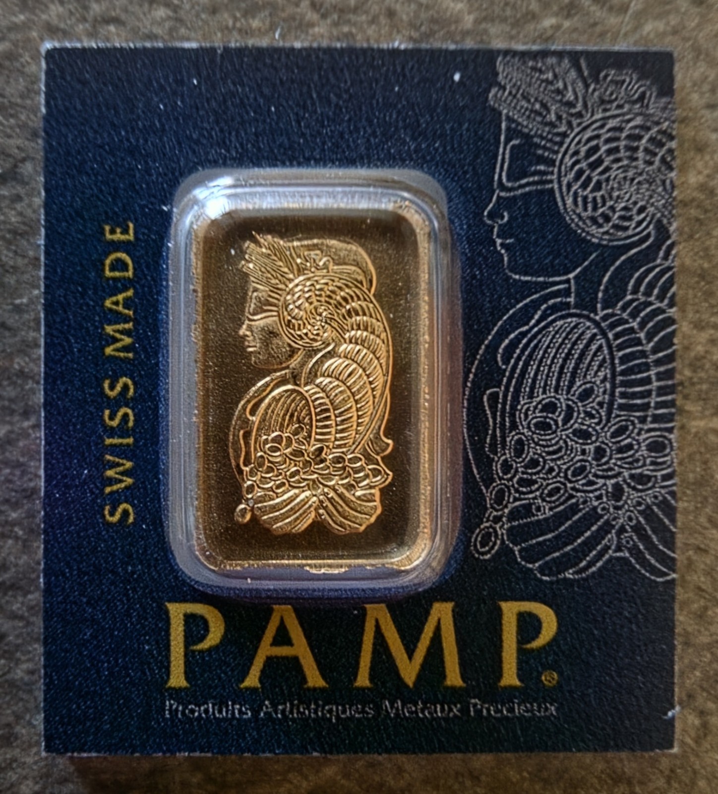1 gram Gold Bar – PAMP Suisse Fortuna Bar Sealed – Gold Lot