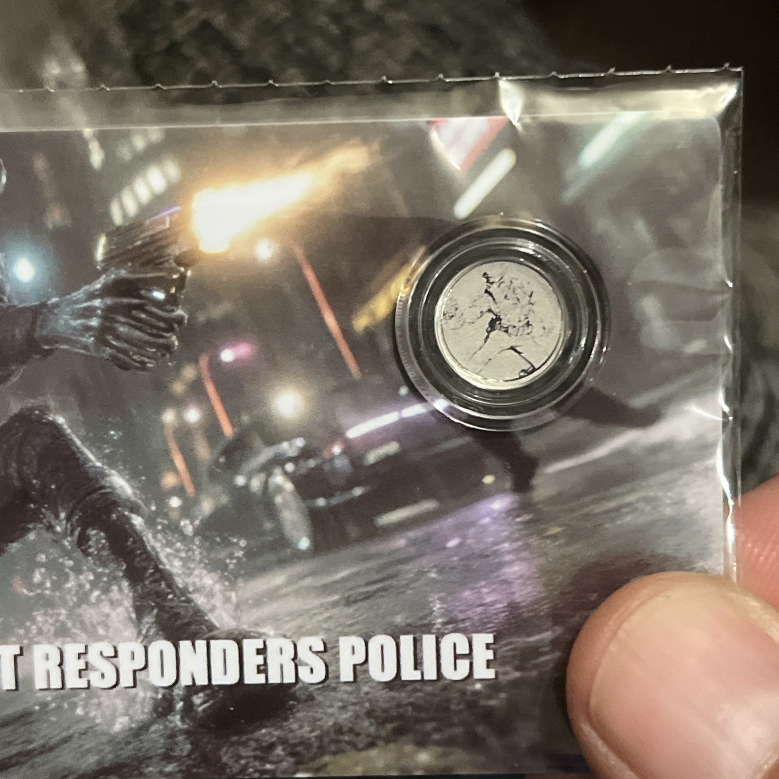 1/1000th .9999 Year Of The Horse Coin In Coa & 1/1000th .999 Platinum Alien