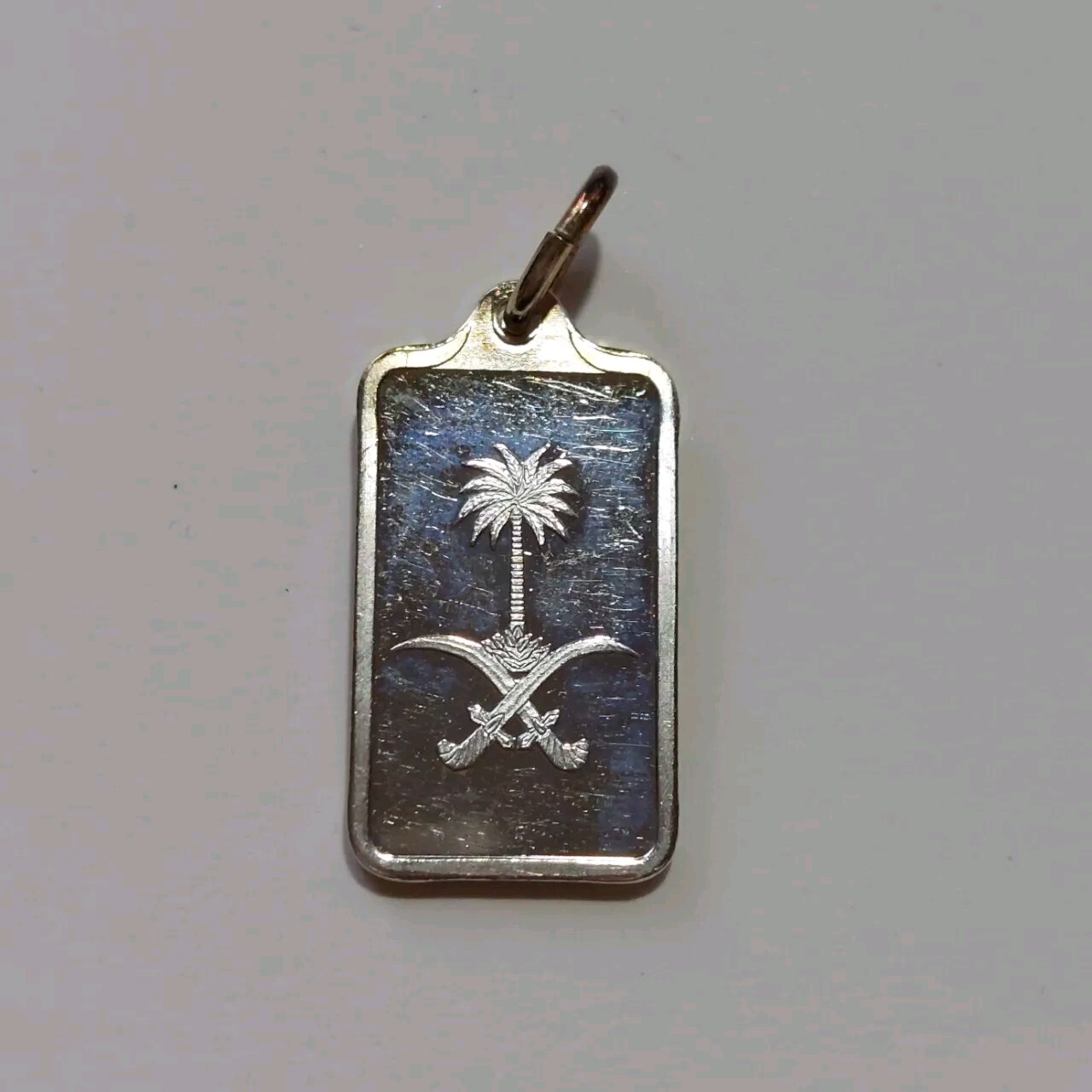 Suisse Essayer Fondeur 5g Fine Silver Bar .999 Fine Silver Pendant- Saudi Arabia