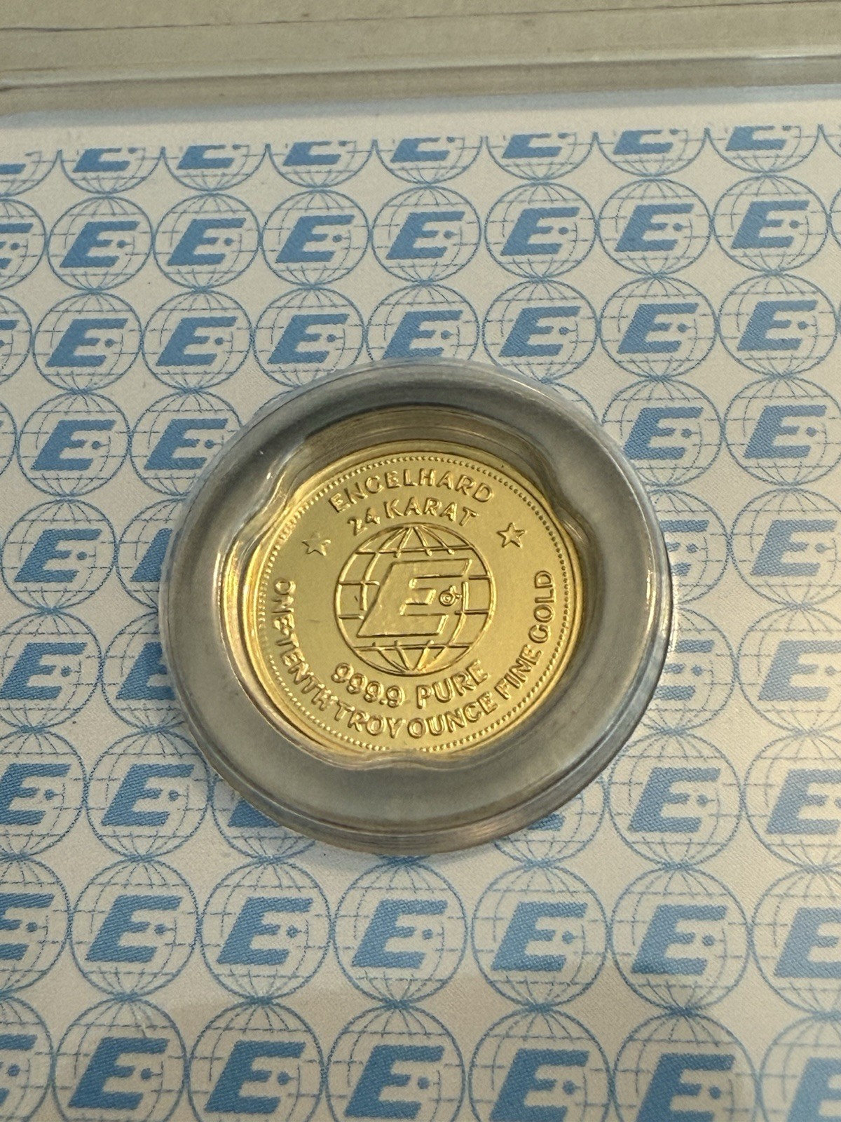 1/10 oz Gold Round – 2025 Revived Engelhard Prospector (in TEP)